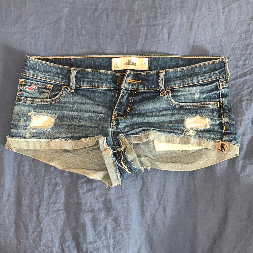 Distressed Hollister Shorts